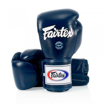 Fairtex BGV5 Боксерские Перчатки Тайский Бокс "Super Sparring" Синие